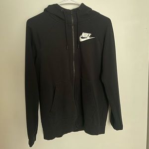 Nike zip up hoodie W size small
